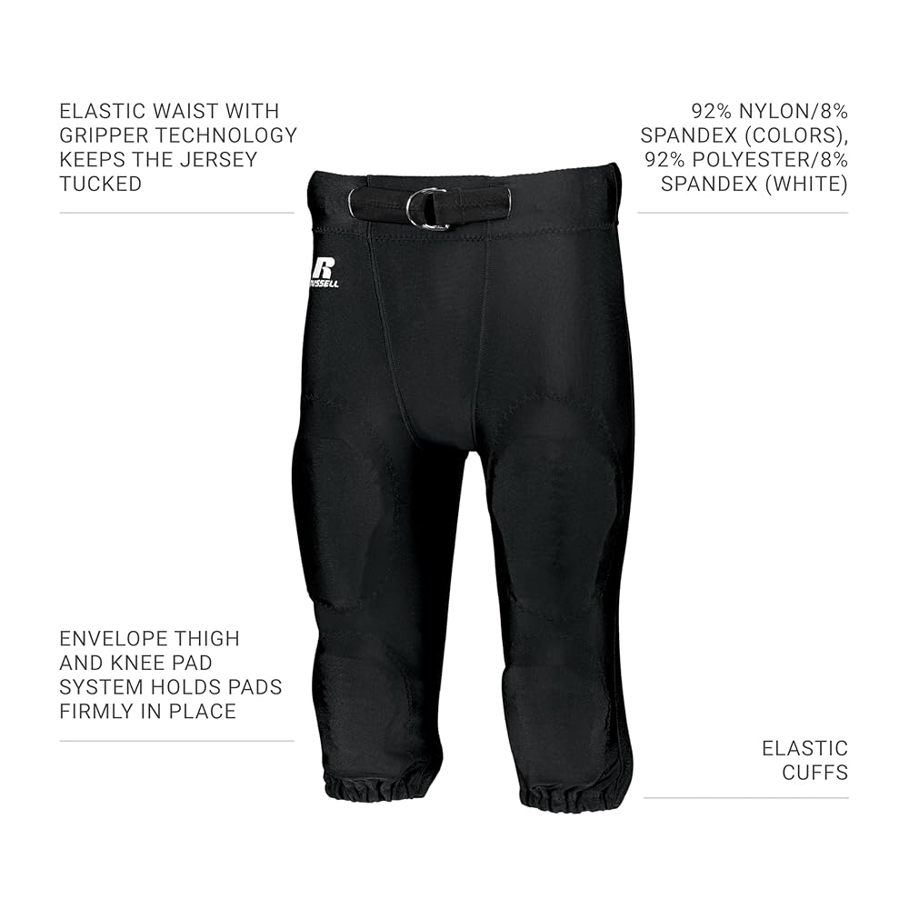 Amazon.com : Russell Athletic Boys Deluxe Game Football Pant